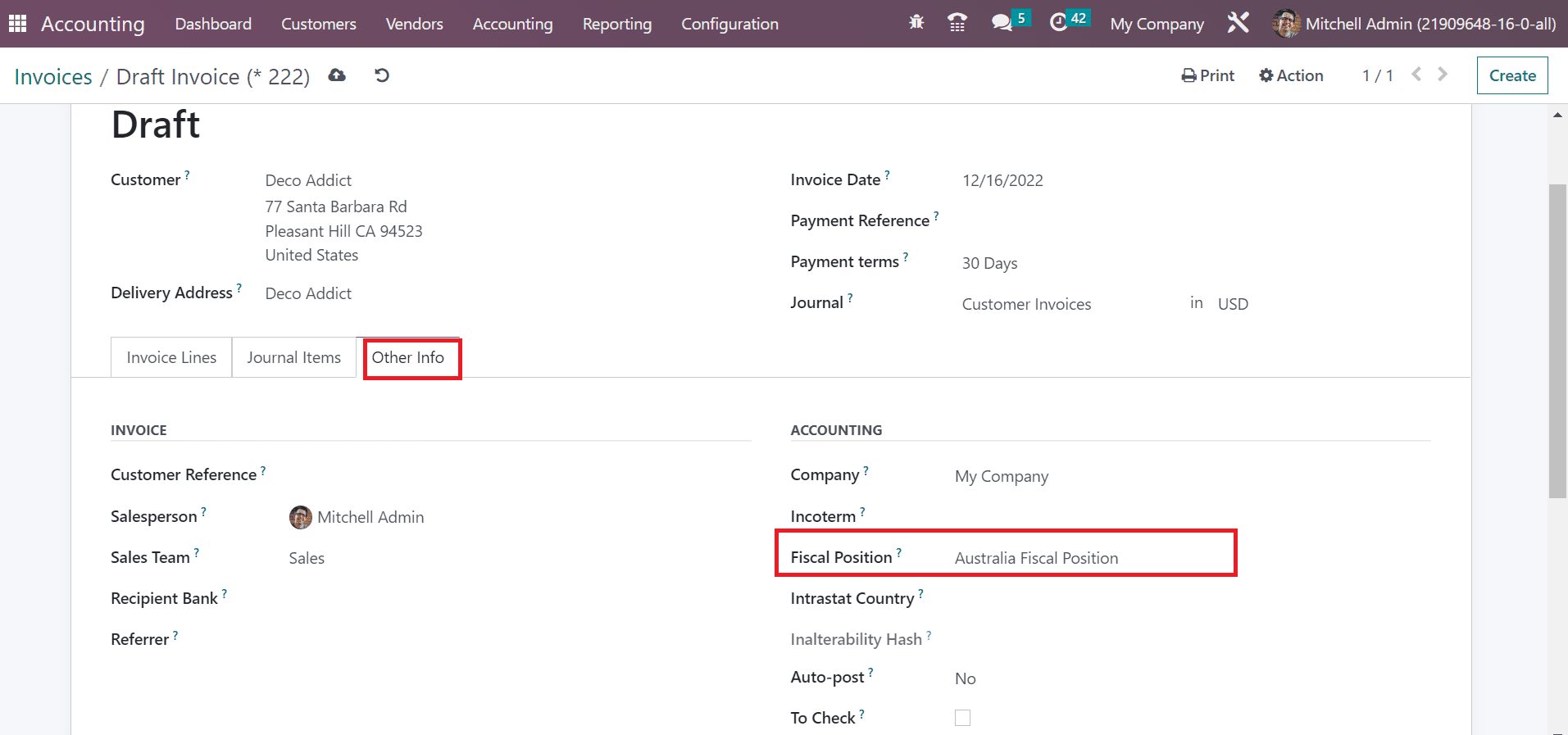 mapping-taxes-accounts-with-fiscal-position-in-odoo-16-accounting