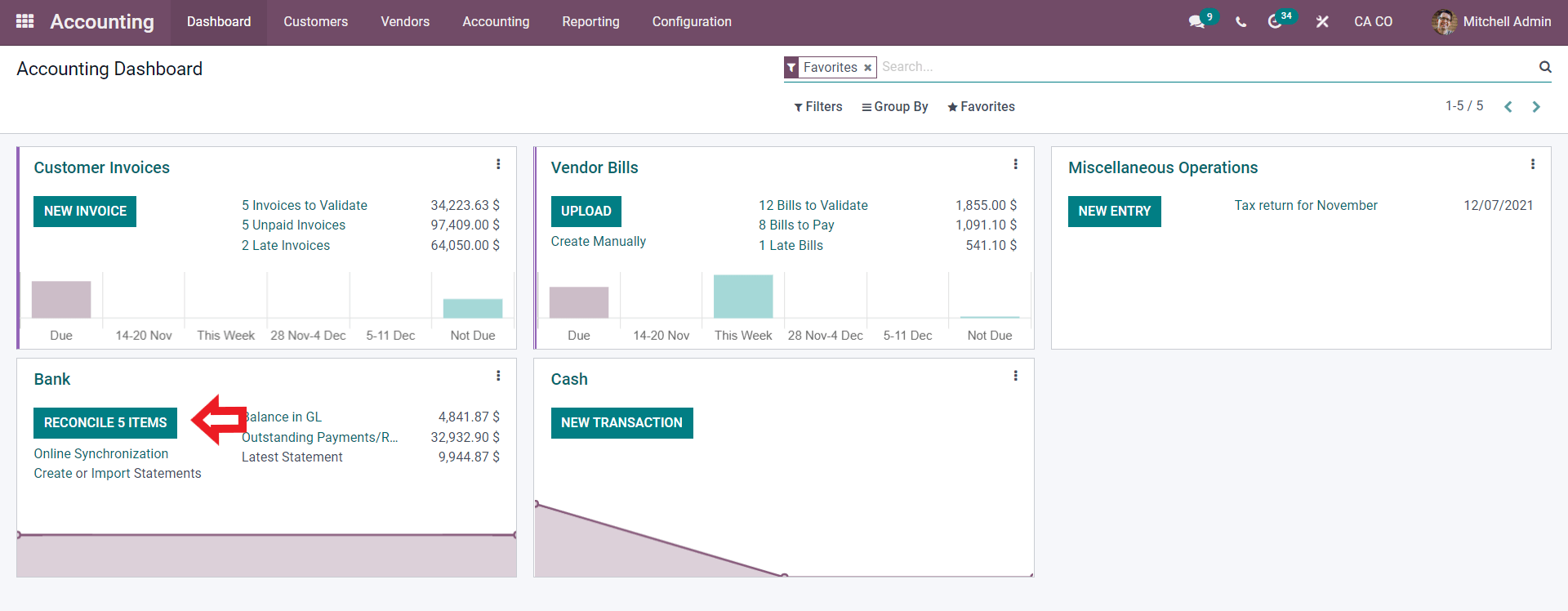 odoo-15-bank-reconciliation-and-reconciliation-models