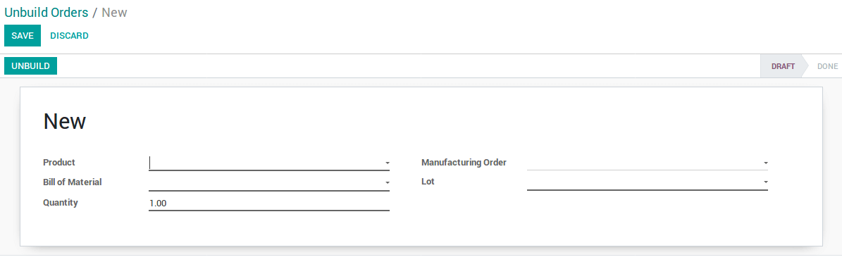 odoo manufacturing v12