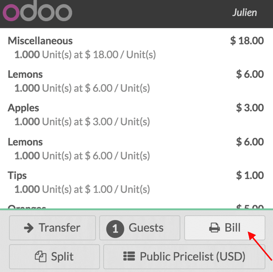 odoo 12 point of sale features