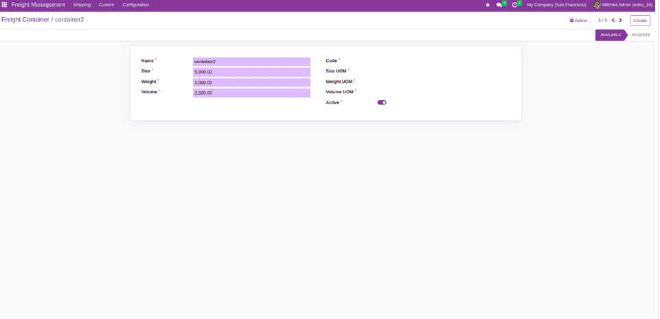 Overview of Freight Management in odoo 16 - App-cybrosys