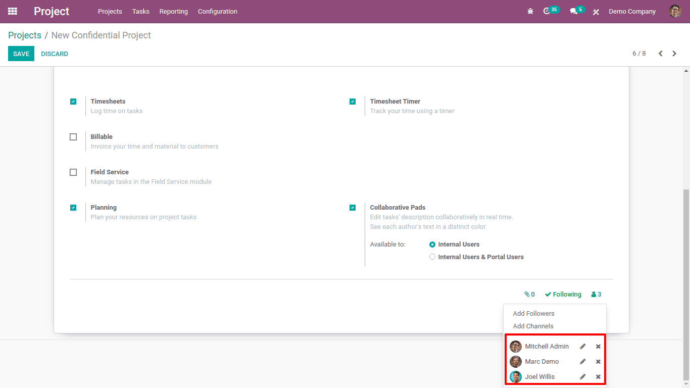 project-privacy-in-odoo-14