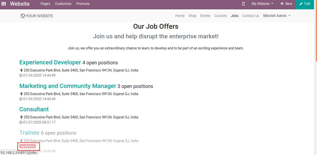 publish-job-vacancies-odoo-13-cybrosys