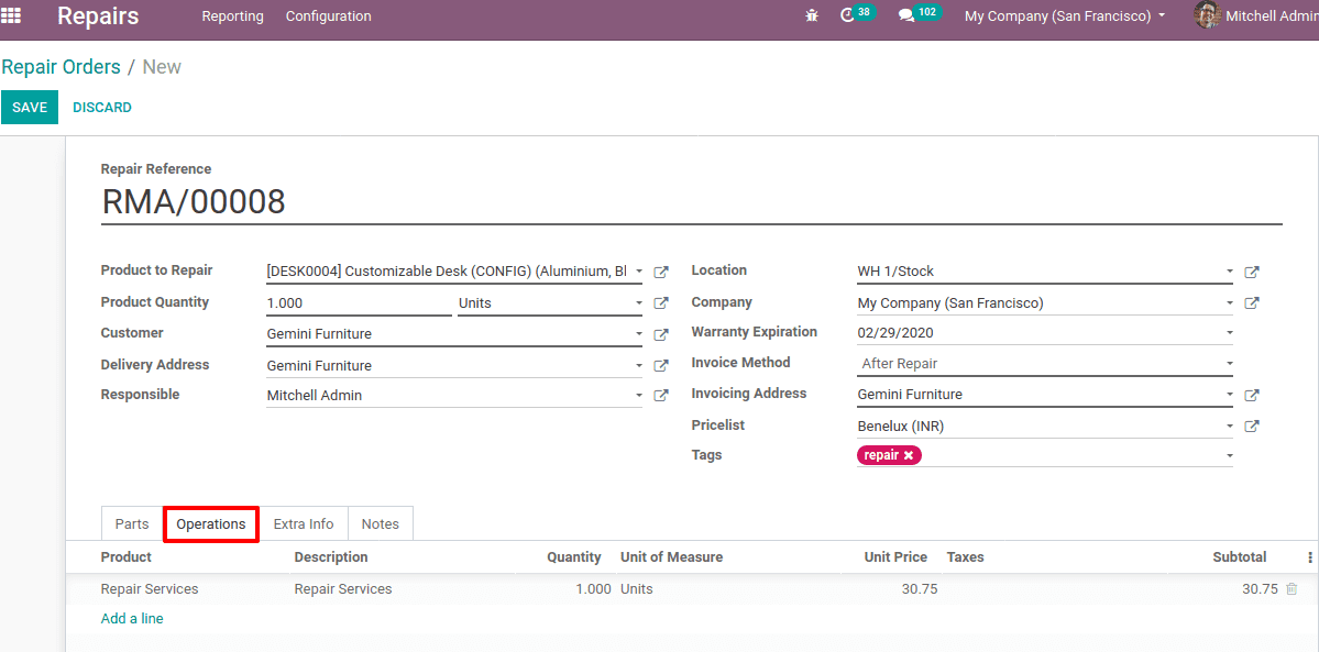 repair-management-in-odoo-13