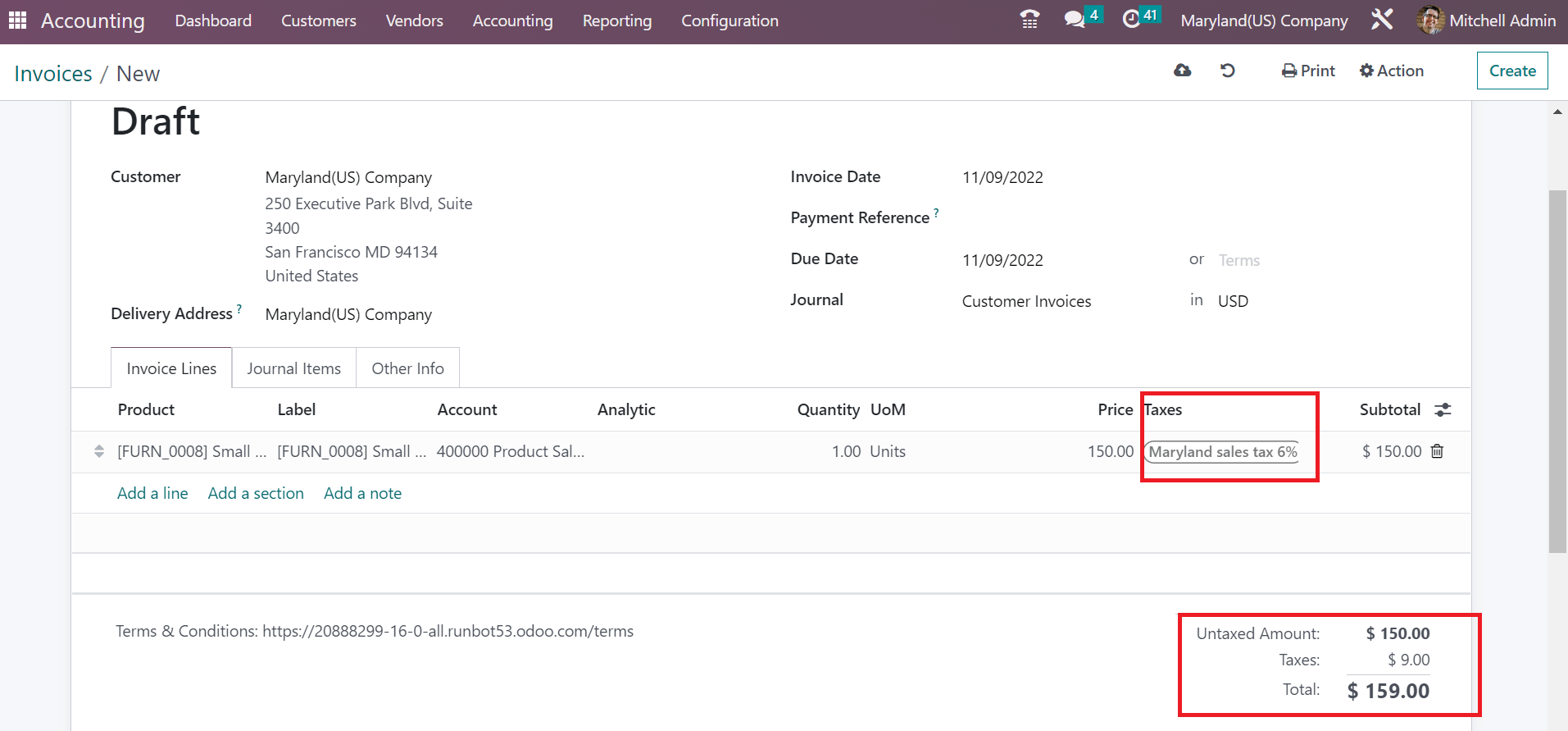 sales-tax-computation-of-maryland-usa-using-odoo-16-accounting-cybrosys