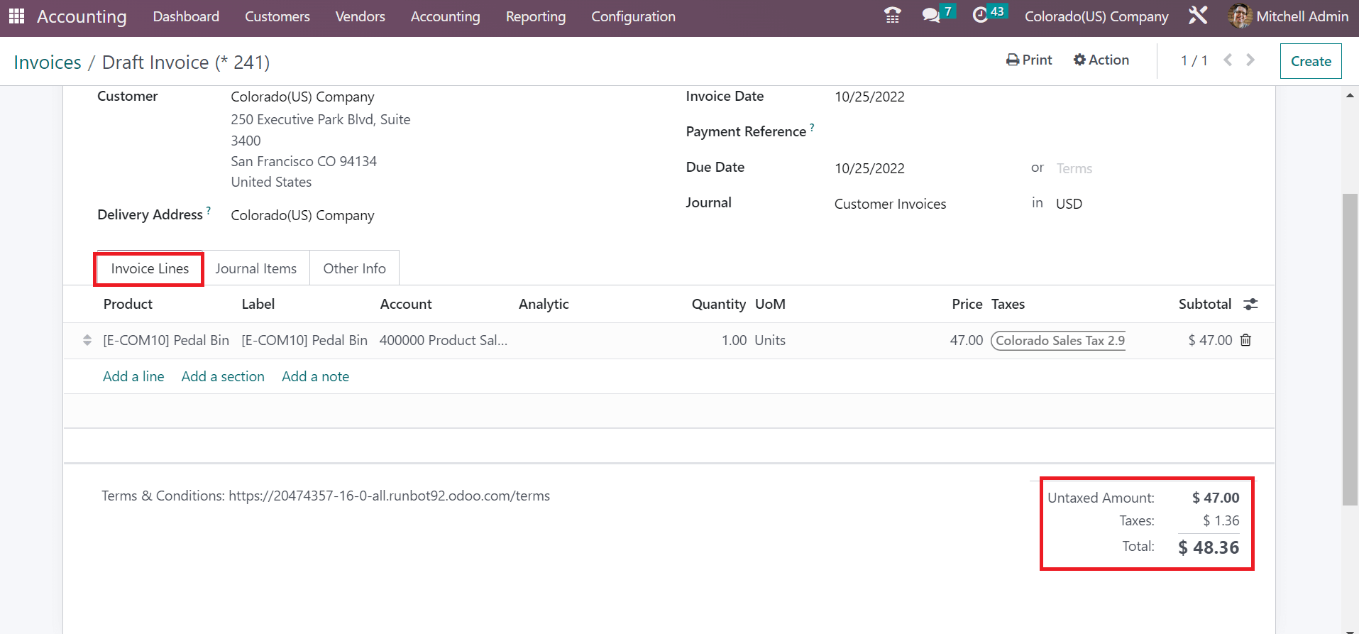 sales-tax-configuration-in-colorado-us-using-odoo-16-accounting-cybrosys