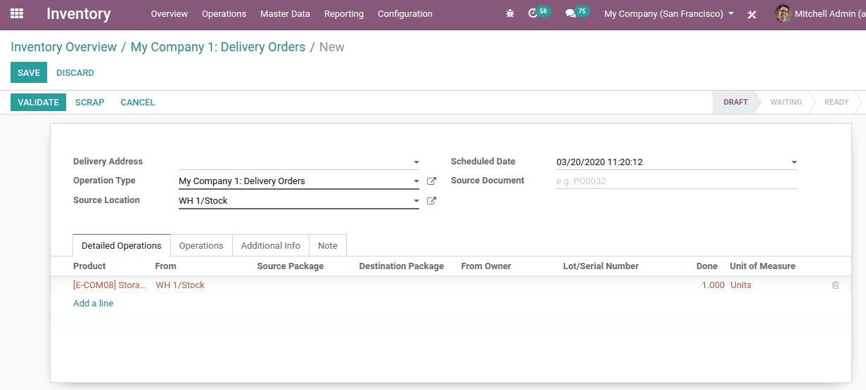 shipping management odoo 13 cybrosys