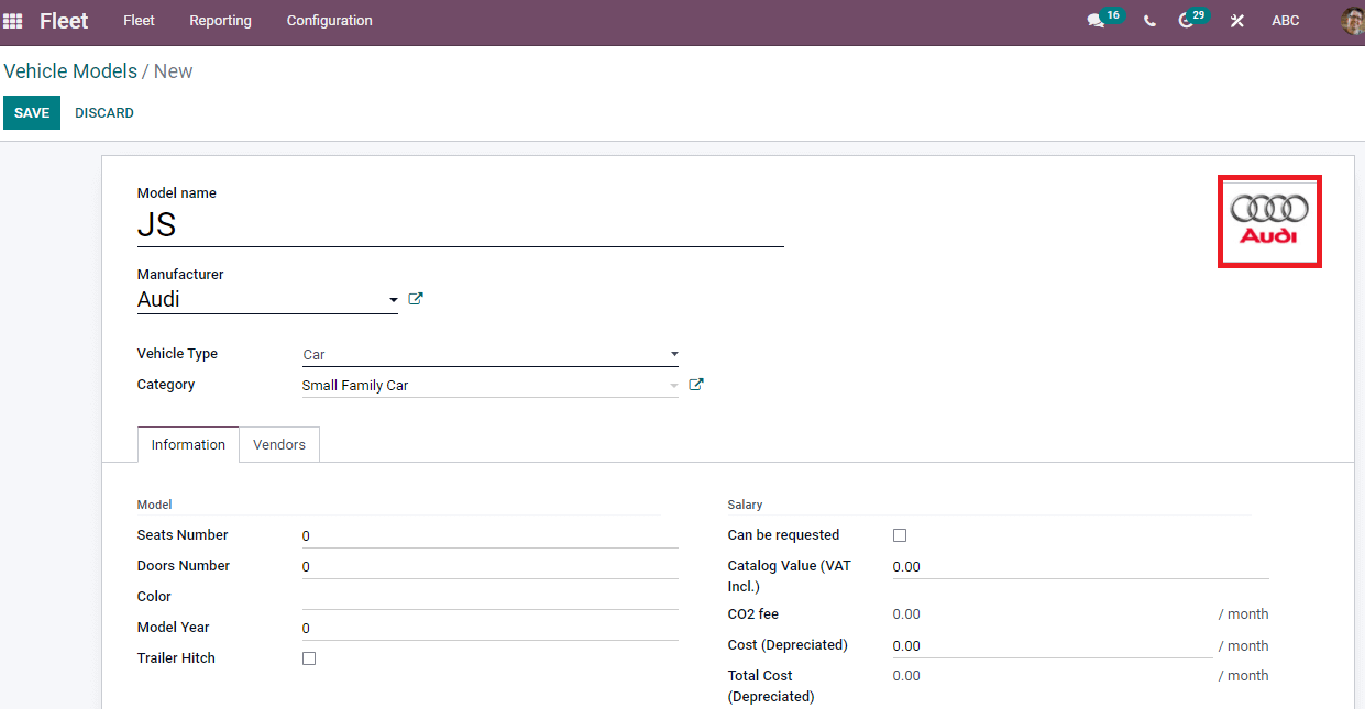 vehicle-models-and-model-category-in-the-odoo-15-fleet-module