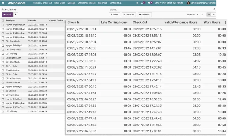 Automate the attendance data management  - CBMS Attendance