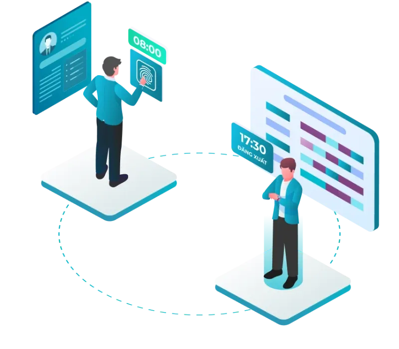 CBMS attendance software illustration