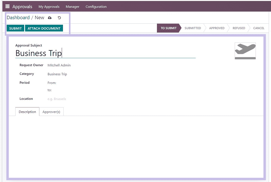 What are The Features and Functions of the Odoo 16 Approval Module-cybrosys