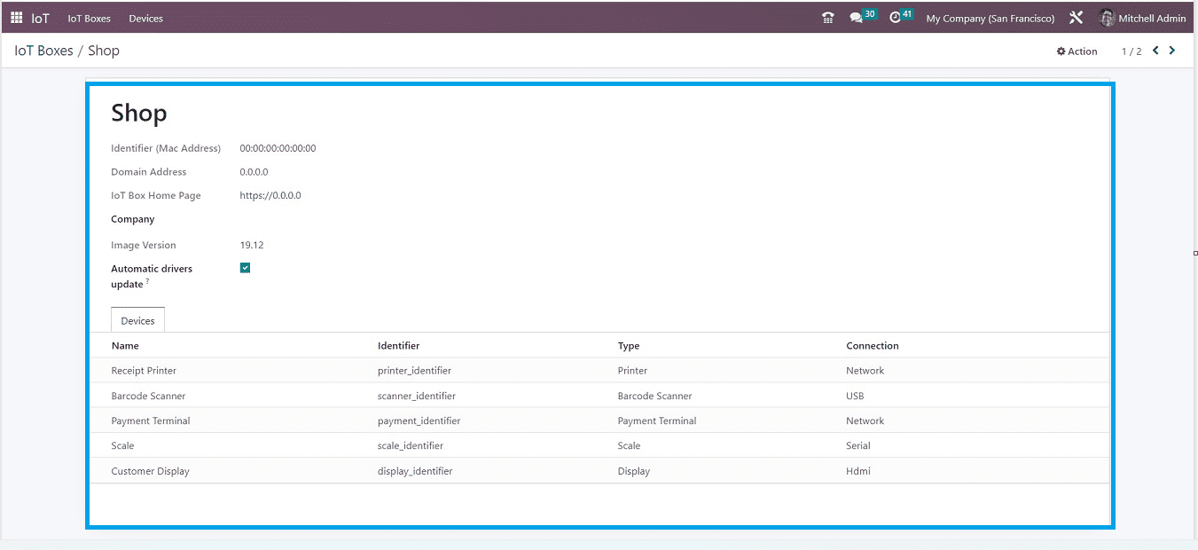 What are the Features of Odoo 16 IoT Module-cybrosys