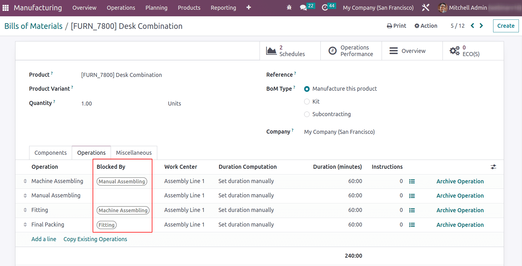 What are the New Features in Odoo 16 Manufacturing-cybrosys