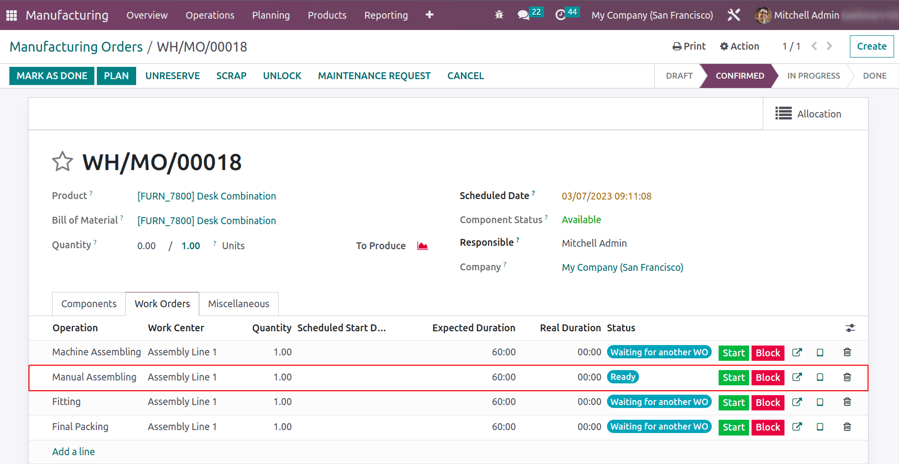 What are the New Features in Odoo 16 Manufacturing-cybrosys