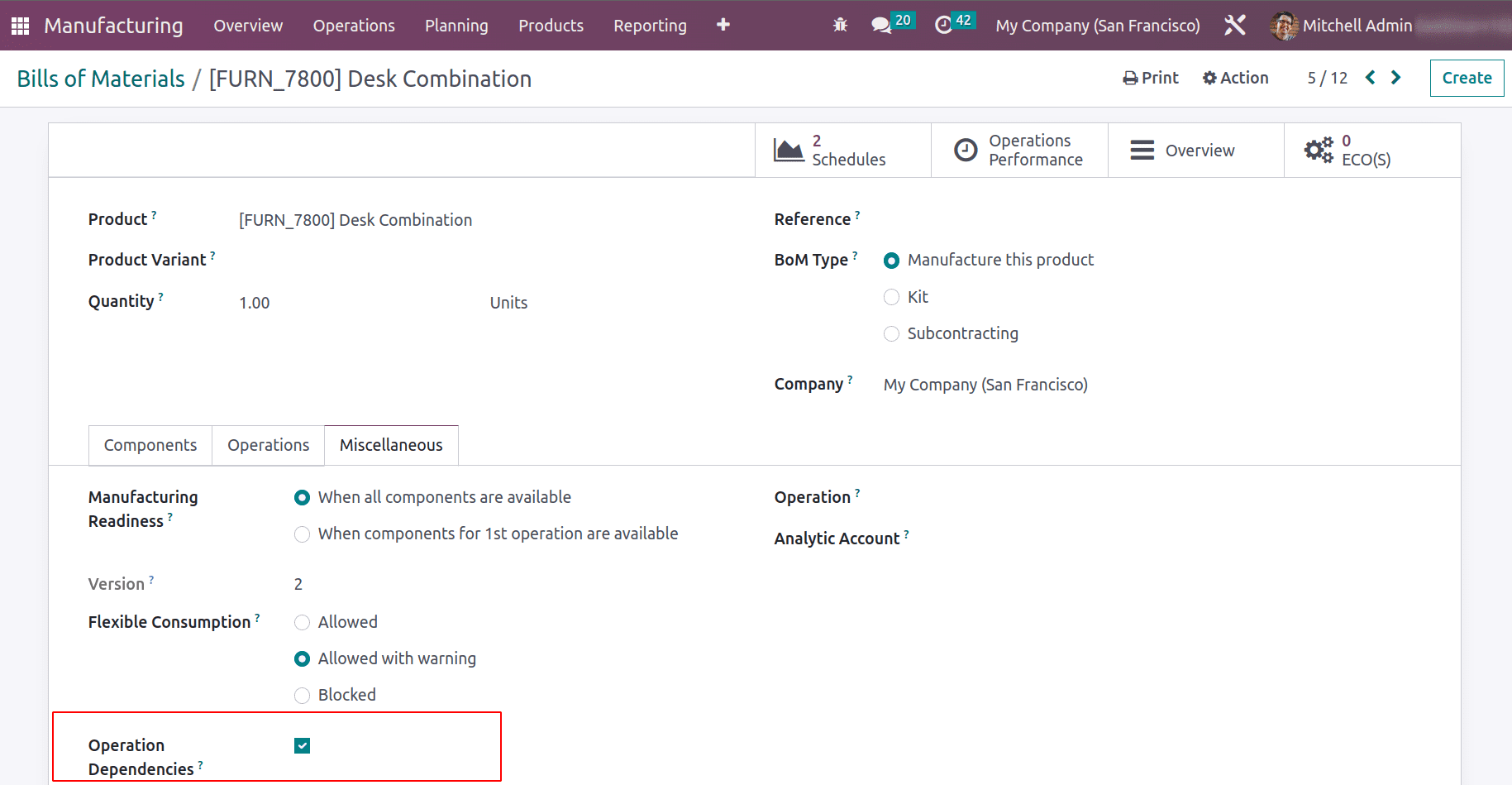 What are the New Features in Odoo 16 Manufacturing-cybrosys