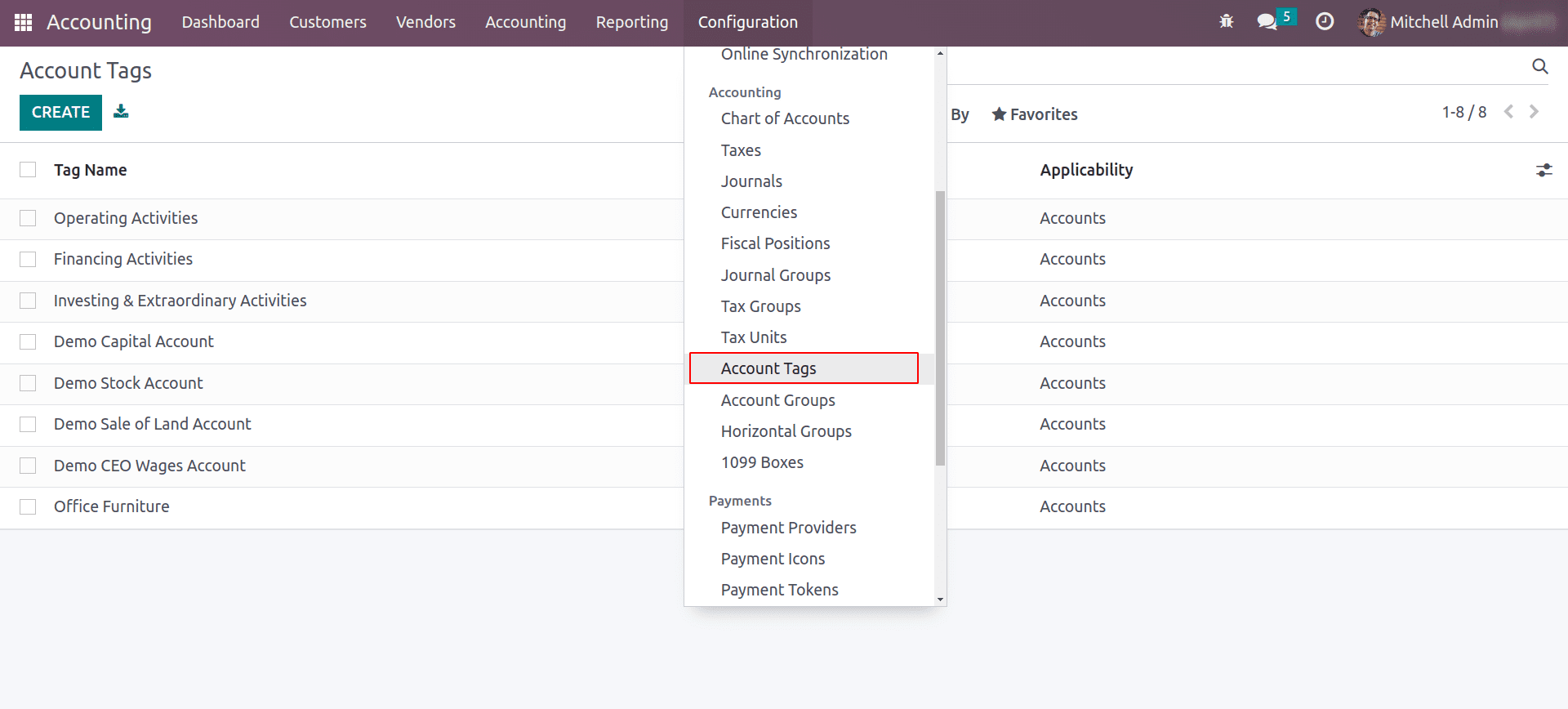 What is Cash Flow Statement in Odoo 16 Accounting