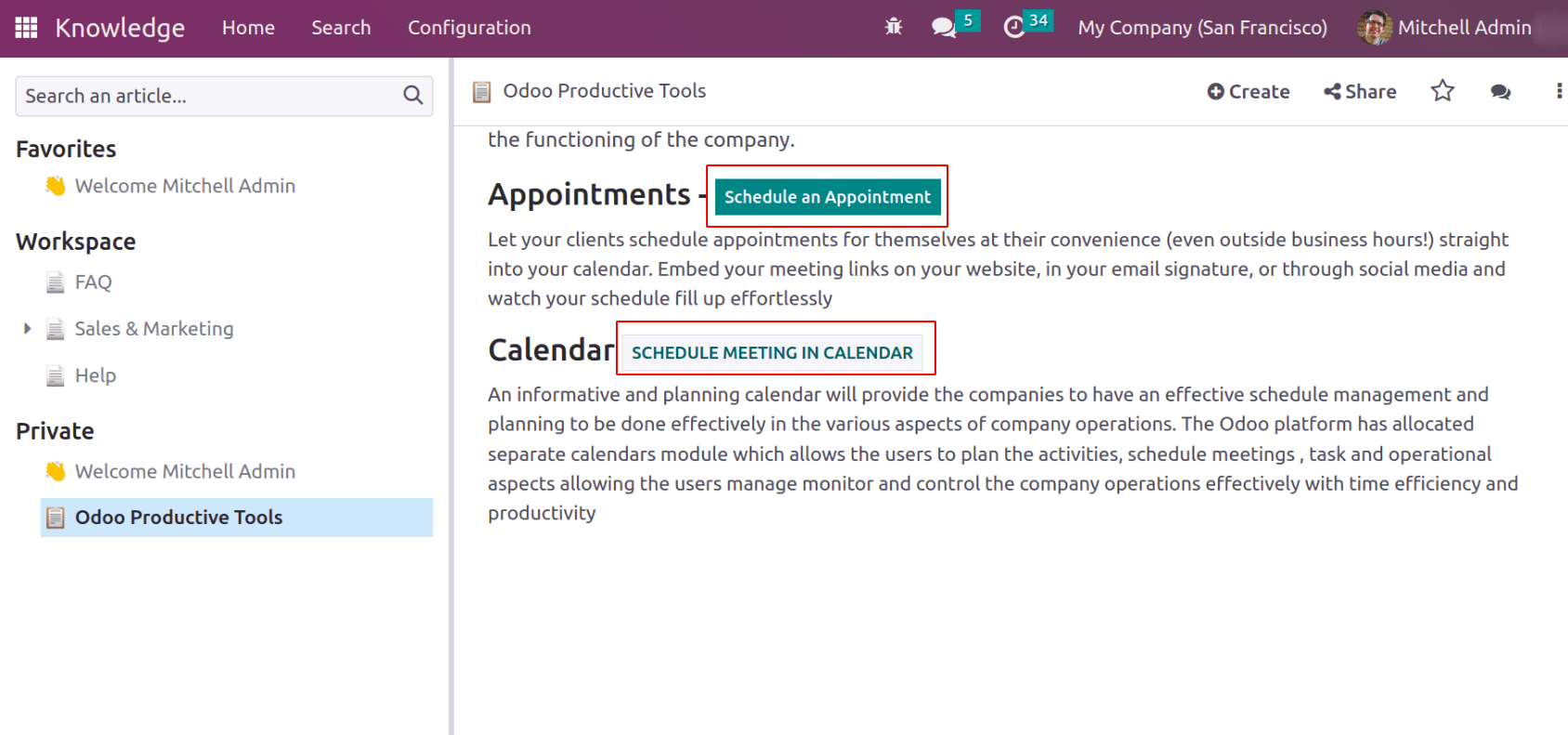 What Is Knowledge Module In Odoo 16-cybrosys