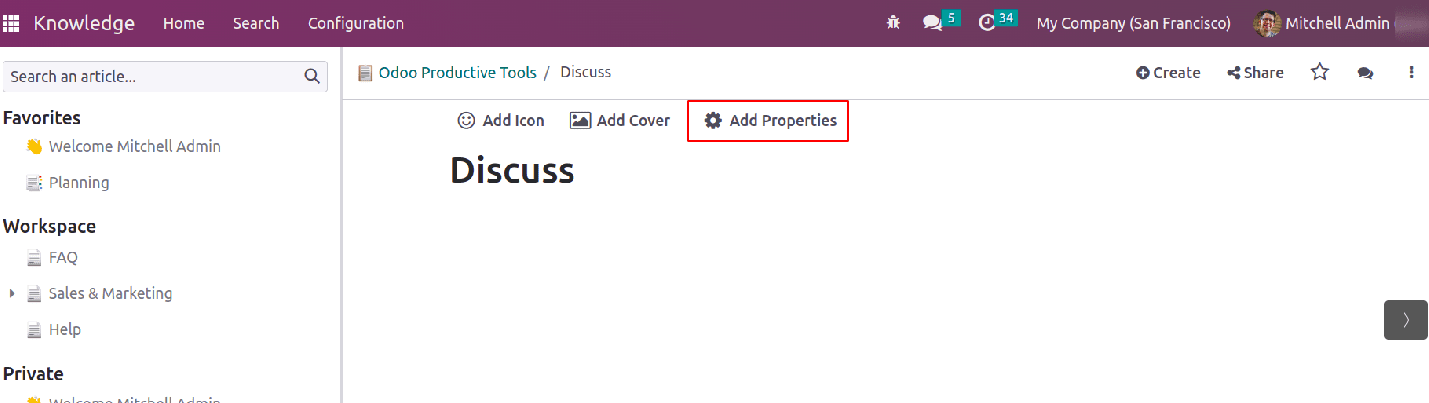 What Is Knowledge Module In Odoo 16-cybrosys