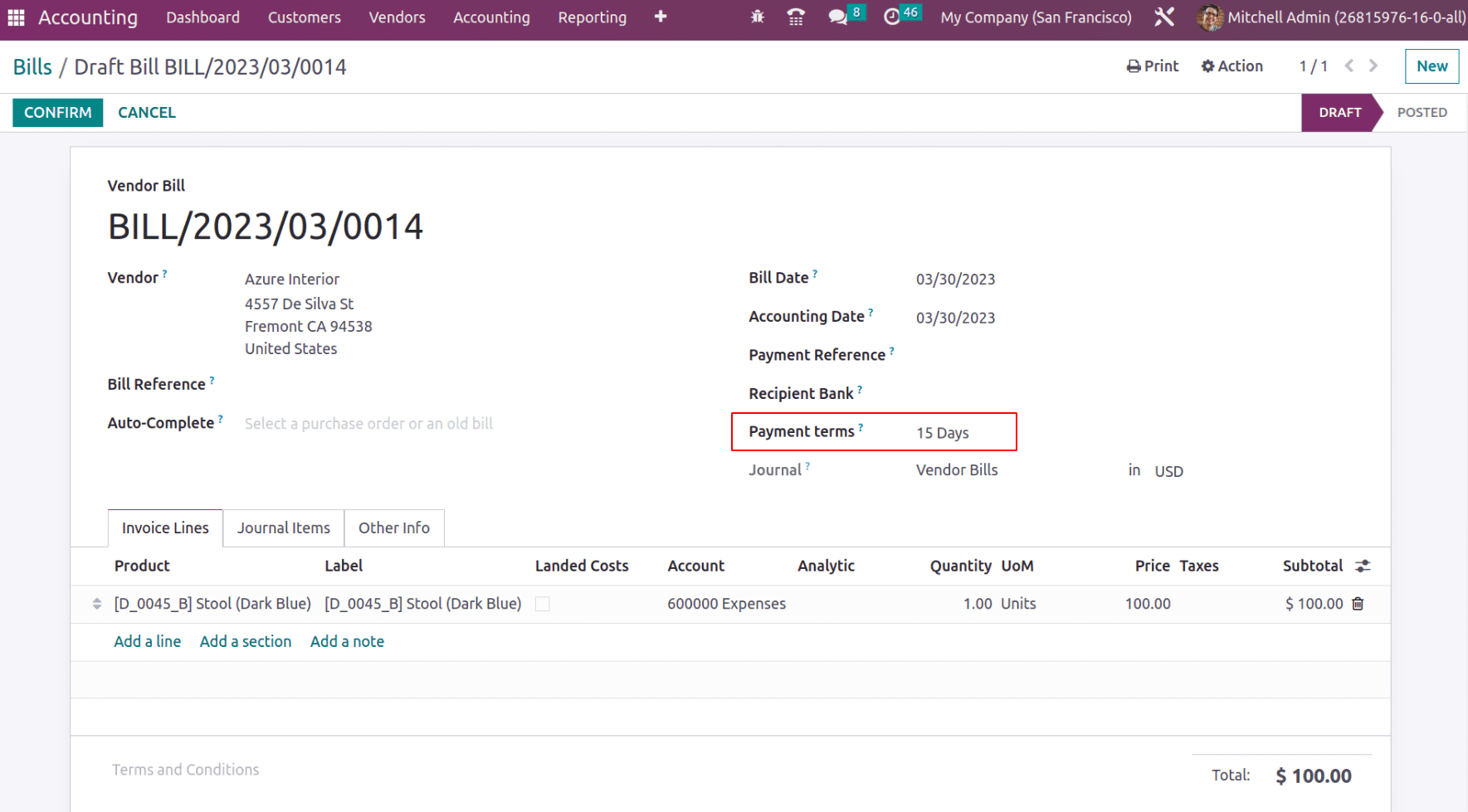 What is Profit And Loss Report in Odoo 16-cybrosys