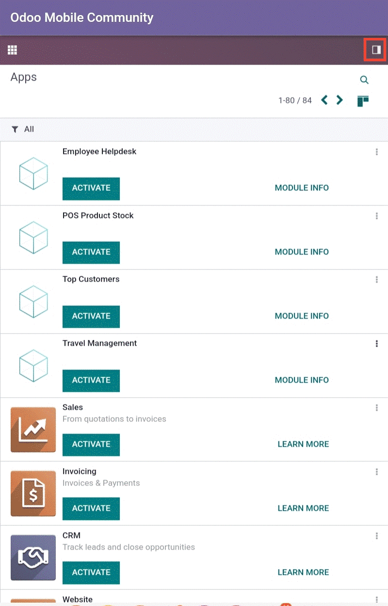 An Overview of Odoo Community Mobile-cybrosys