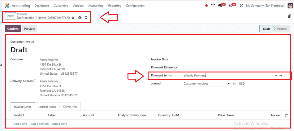 Customer Invoice & Payments Management With Odoo 17 Accounting Module-cybrosys