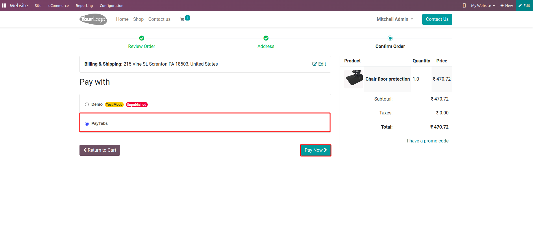 how-to-configure-paytabs-payment-acquirer-on-odoo-16-1-cybrosys